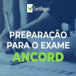 Curso Preparatório para a Certificação ANCORD